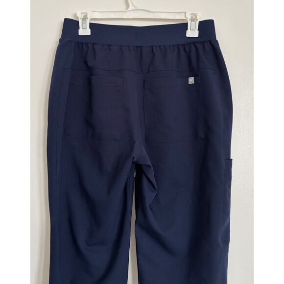{SET} Navy Fabletics Evolve Scrub Top and Ion Scrub Pants M - Picture 5 of 8